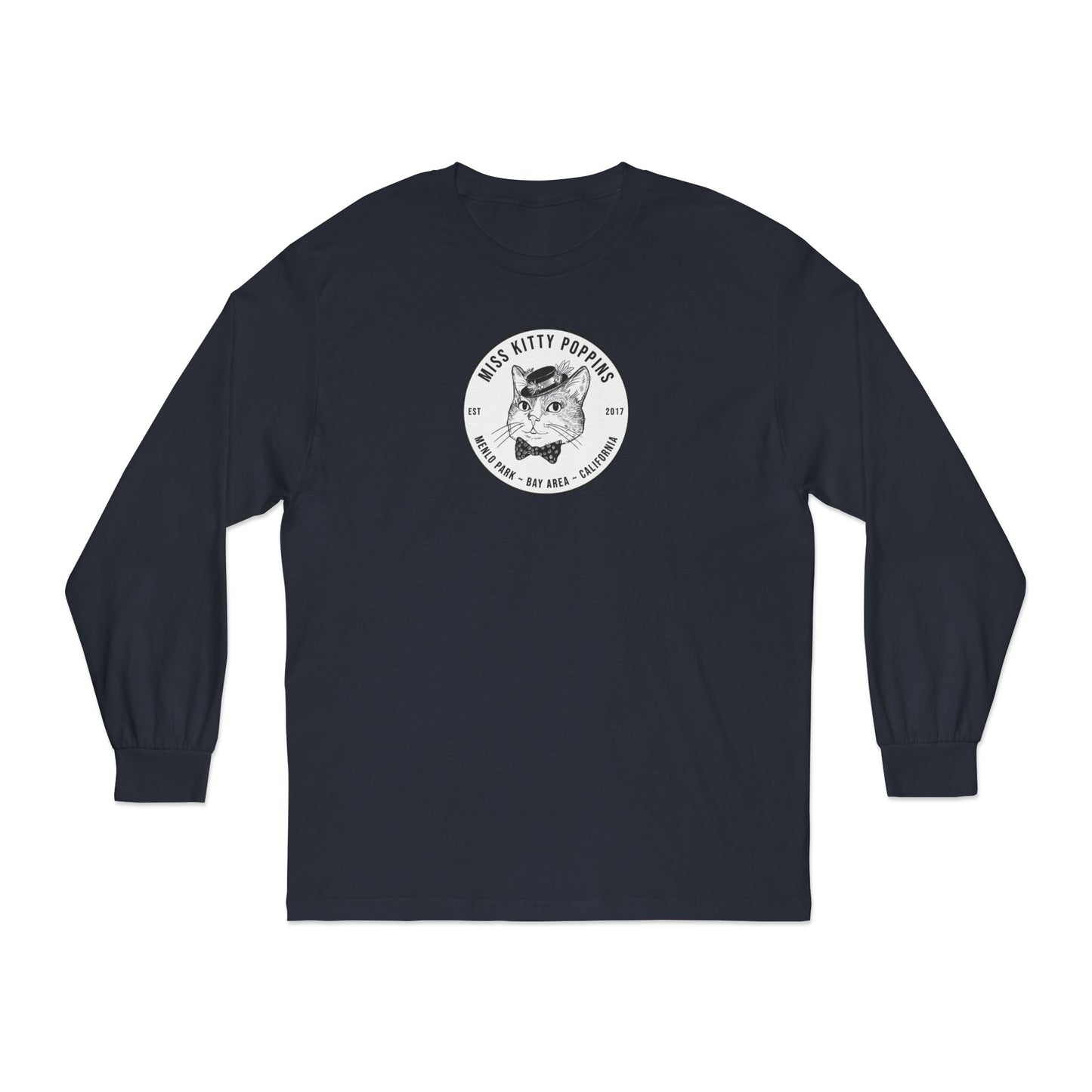 Miss Kitty Poppins Logo | American Apparel Unisex Classic Long Sleeve T-Shirt