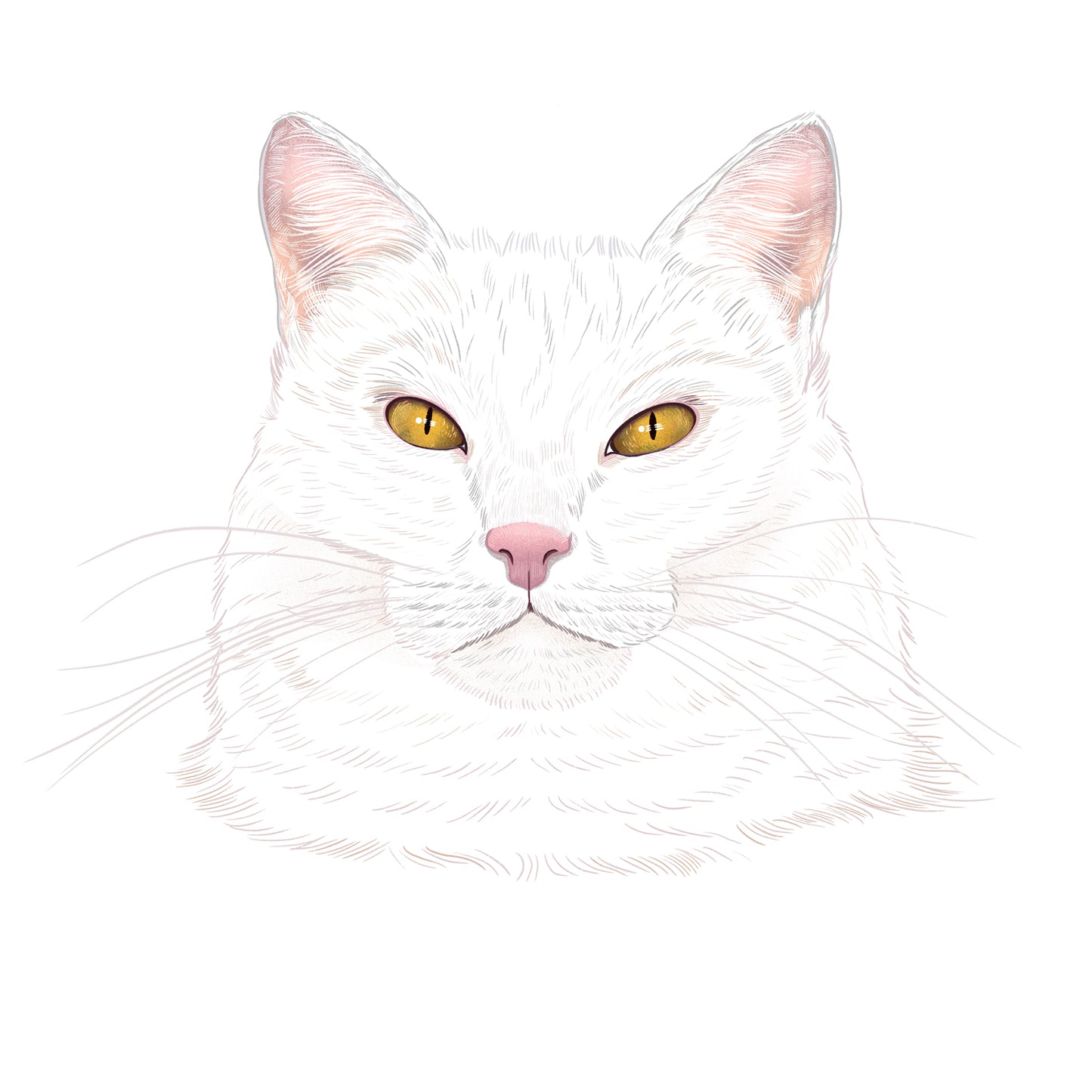 Opal | Cat of the Month Club™ Button (July 2026) by Miss Kitty Poppins