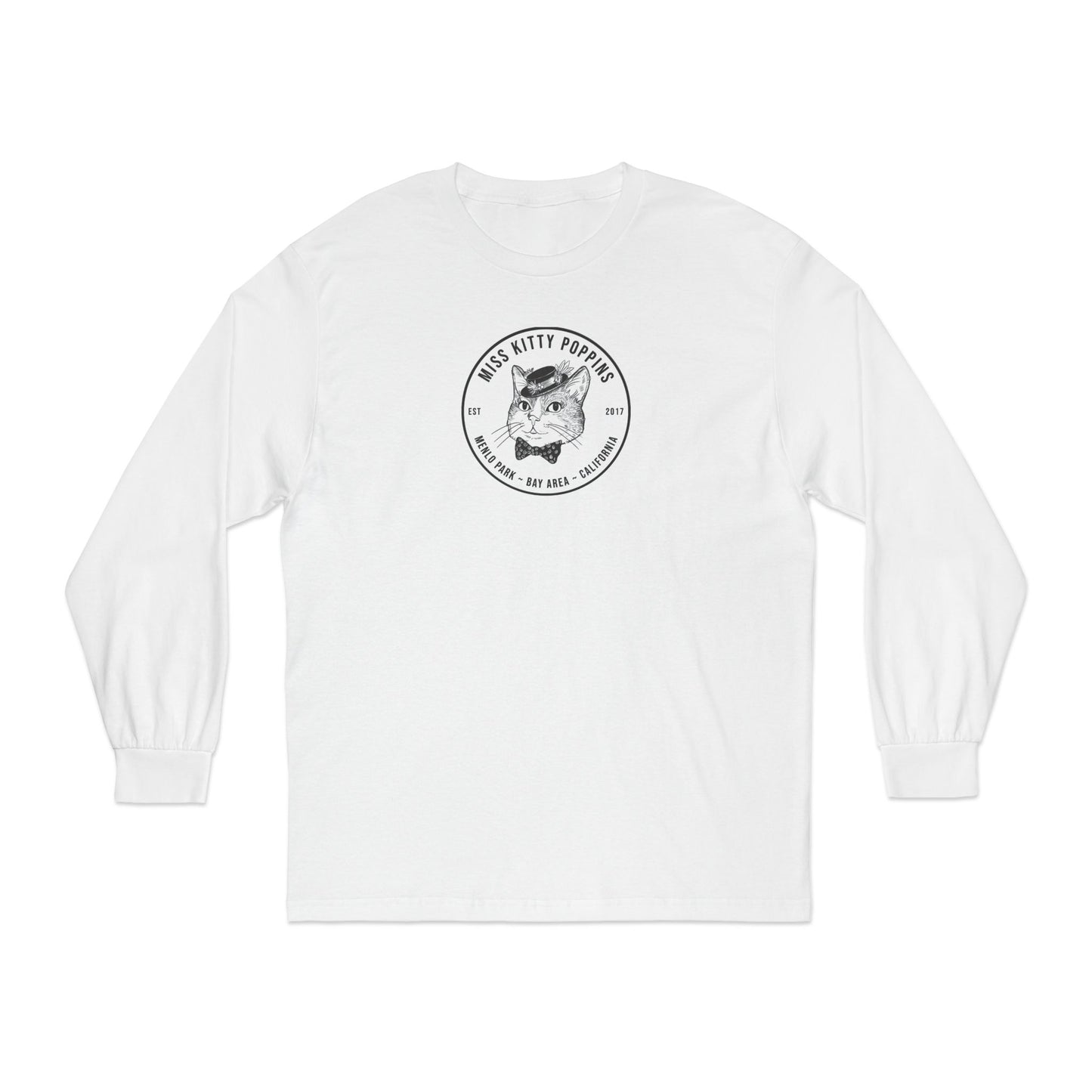 Miss Kitty Poppins Logo | American Apparel Unisex Classic Long Sleeve T-Shirt