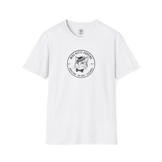 Miss Kitty Poppins Logo | Unisex Softstyle T-Shirt
