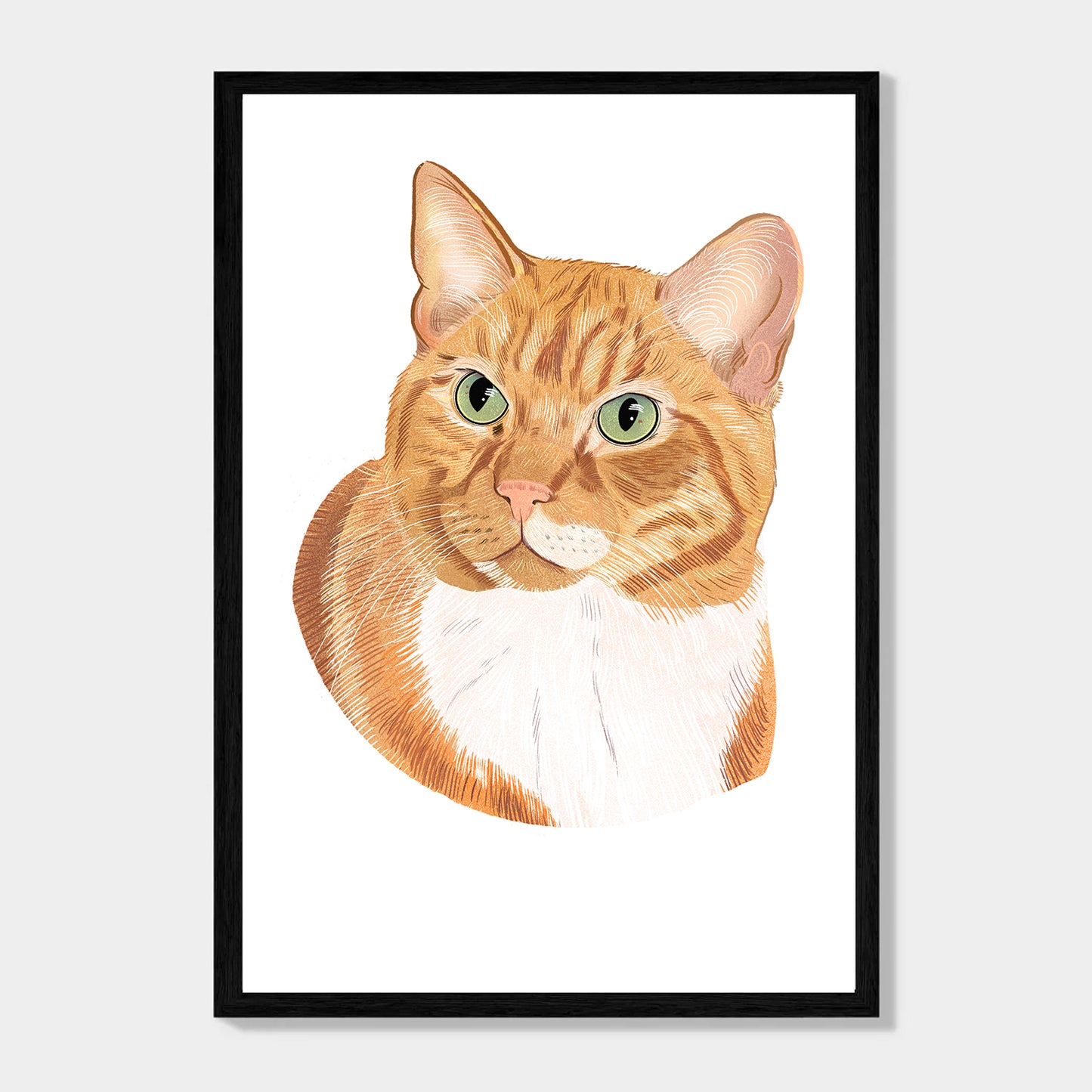 One-of-One Cat Portrait